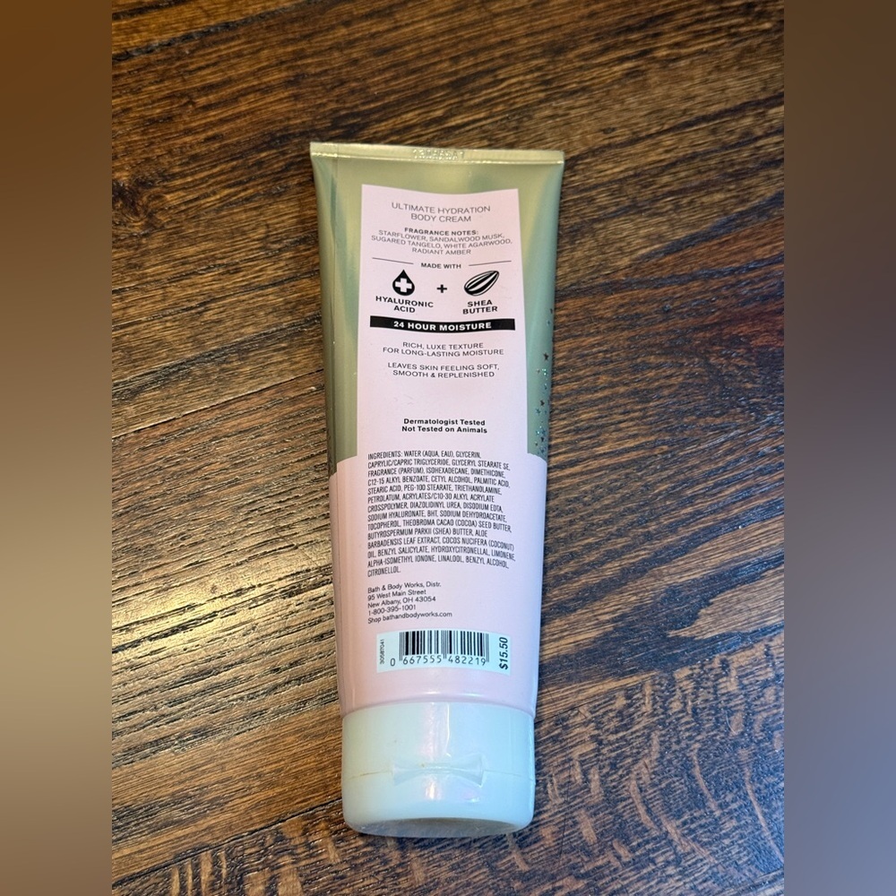 Bath & Body Works In The Stars Body Cream - Green & Pink - Picture 4 of 6